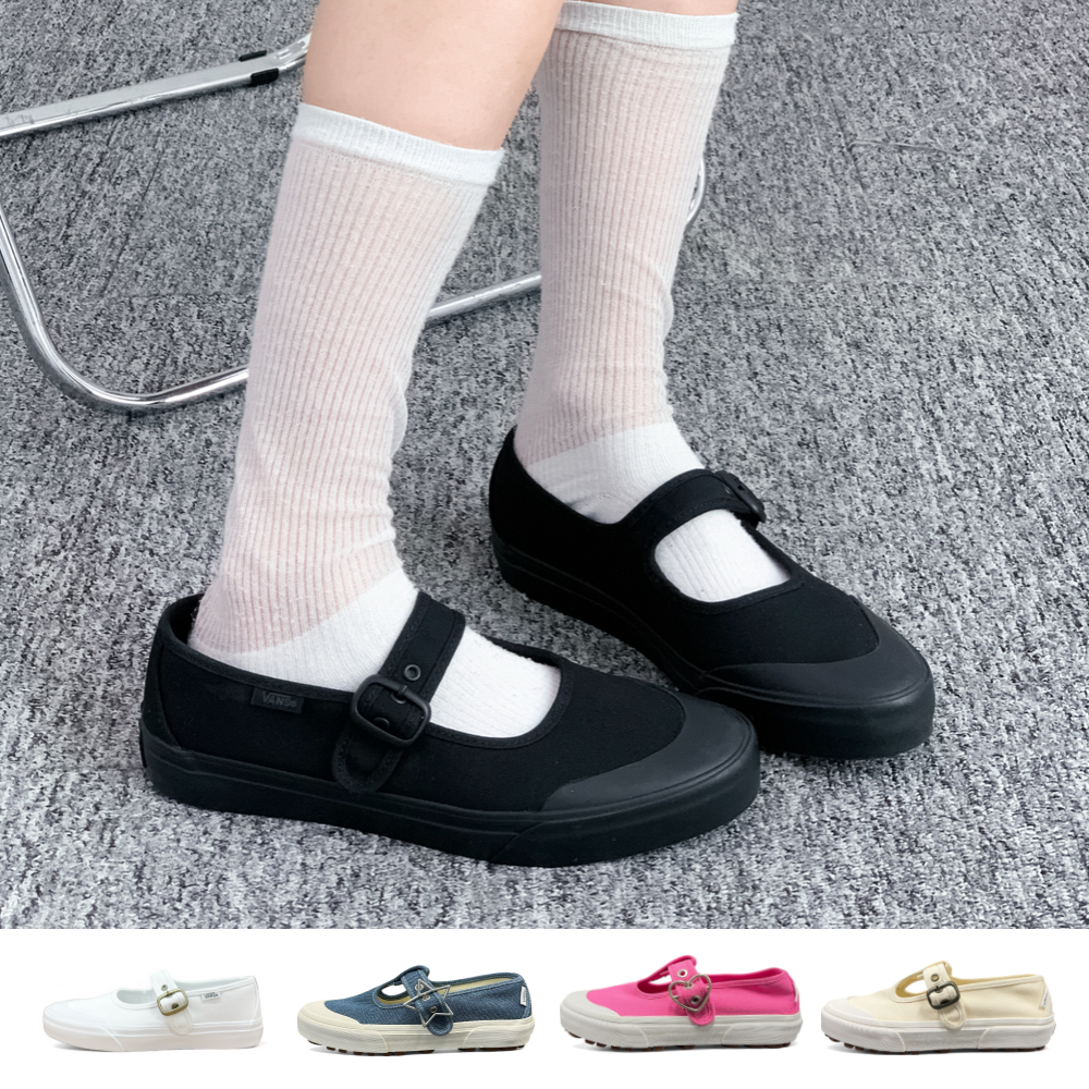 반스 메리제인 플랫 발레리나 슈즈 단화 여성 여름