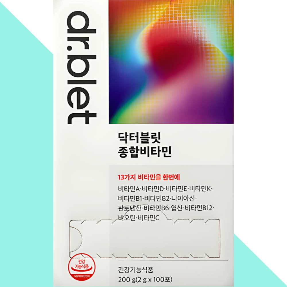 닥터블릿 종합비타민 멀티 비타민 스틱 100포X1박스 - 상세 이미지 5