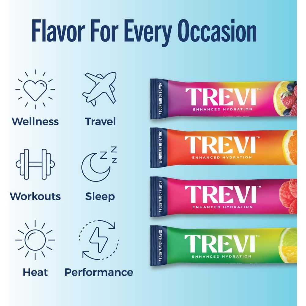 TREVI 트레비 무설탕 전해질 파우더 28개입 다양한맛 이미지 6
