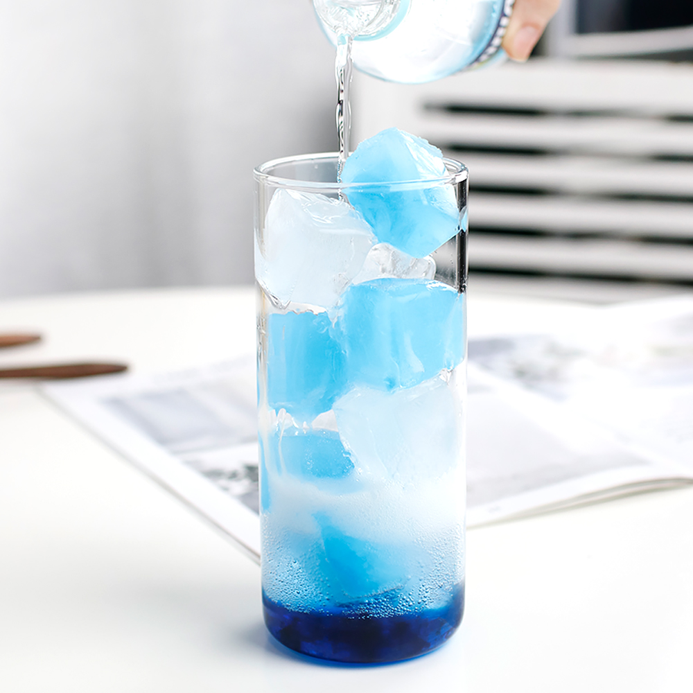 데일리 일자 유리컵 소앤홈 소요 내열유리 하이볼 스트레이트 컵 500ml (롱) 4P세트 - 메인 이미지