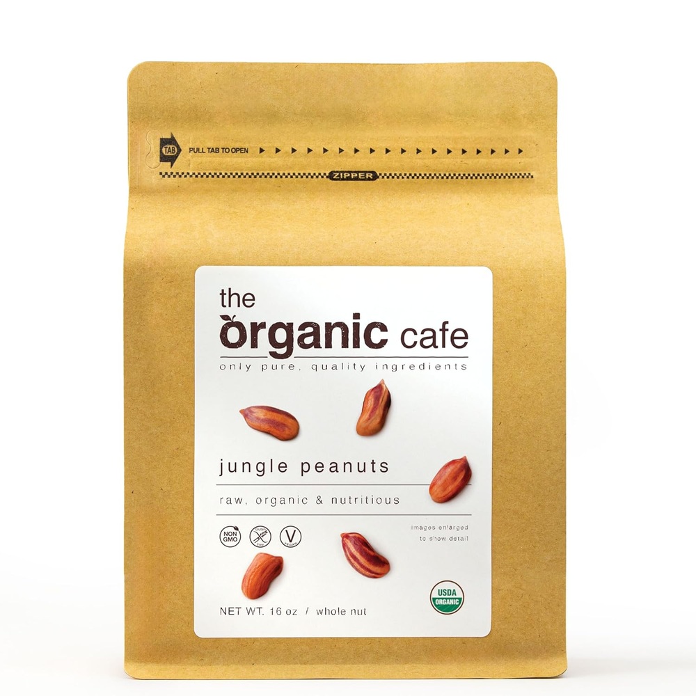 The Organic Cafe 오가닉 땅콩 454g - 상품 이미지
