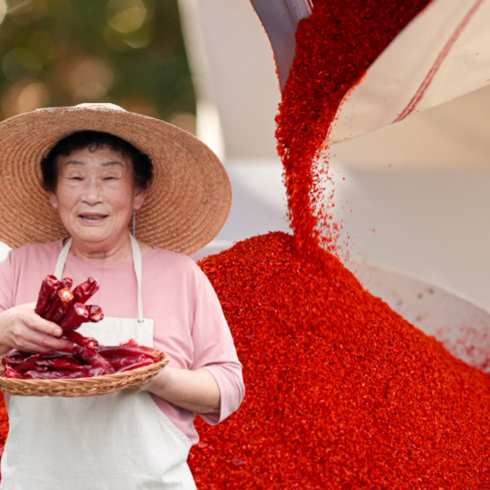 25년 햇고춧가루 출시 1+1 고운 고추장용 고추가루 굵은 김장용 국산 500gx2봉 순창 정담원