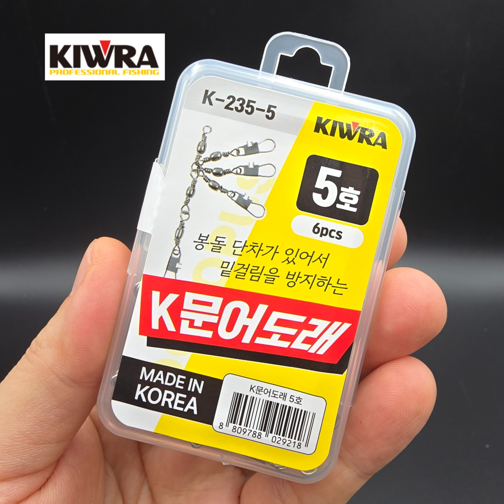 키우라 K-235 K문어 도래 밑걸림방지 봉돌단차 채비 - 상세 이미지 3