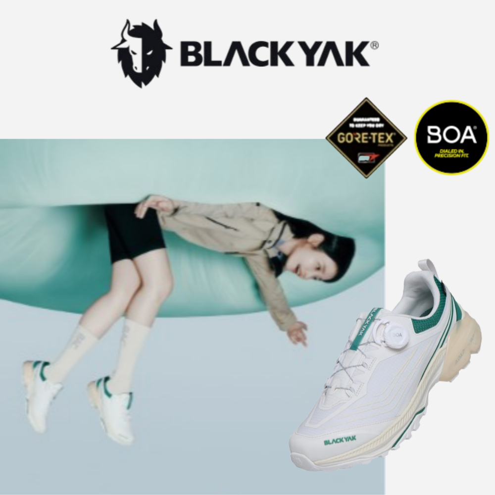 블랙야크 공용 초경량 운동화 343 라이트스텝 GTX 아이유 트레킹화 ABYSHXU927 - 상품 이미지