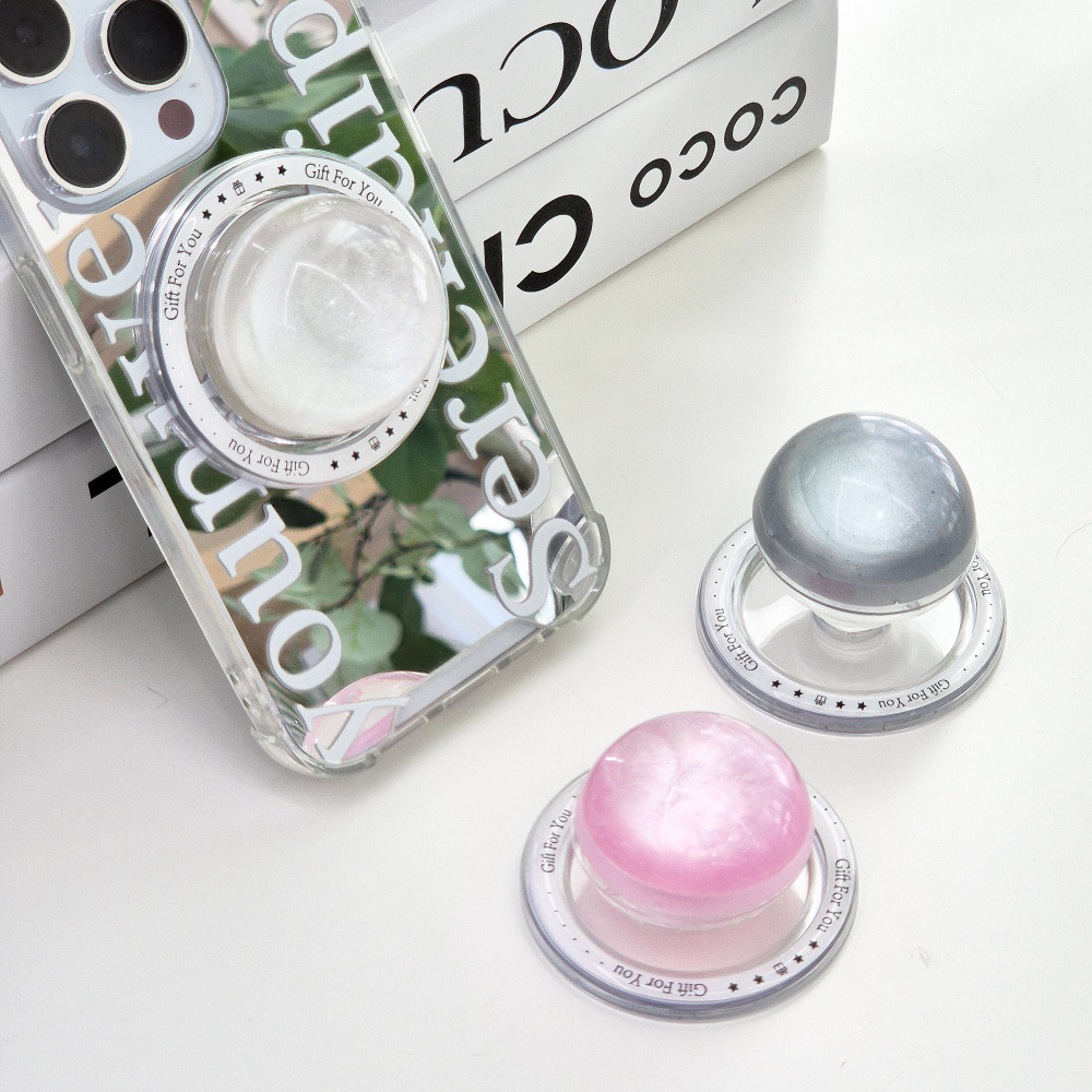 미러 맥세이프 그립 톡홀더 아이폰 갤럭시 핸드폰 아크릴 자석 스마트톡