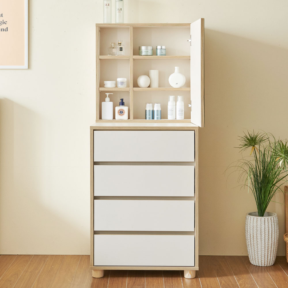 도리 화장대 거울 서랍장 학생 수납 600