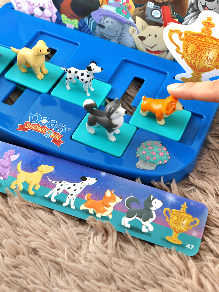 도기로직쇼 1인 두뇌게임 유아 쉬운 보드게임 이미지 4