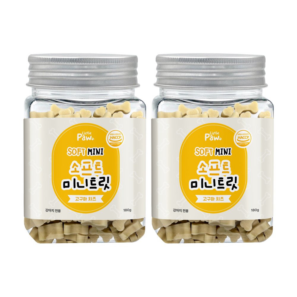 리틀포우 소프트 미니트릿 영양 간식 고구마치즈, 180g, 4개 - 상품 이미지