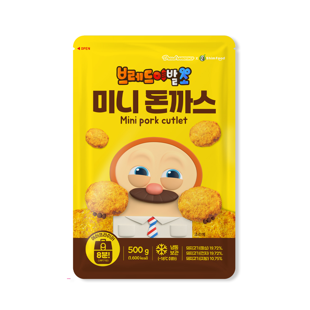 ✨대용량 단독! 2+1✨ 브레드이발소 미니돈까스 500g + 팝콘치킨 500g 골라담기 - 상세 이미지 2