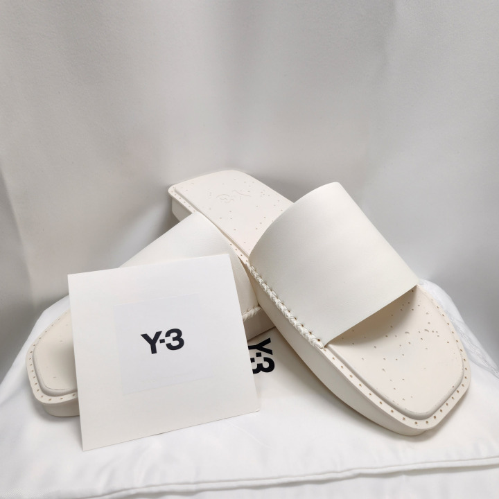 Y-3 공용 FZ6424 화이트 워터 슬라이드 슬리퍼 - 상세 이미지 5