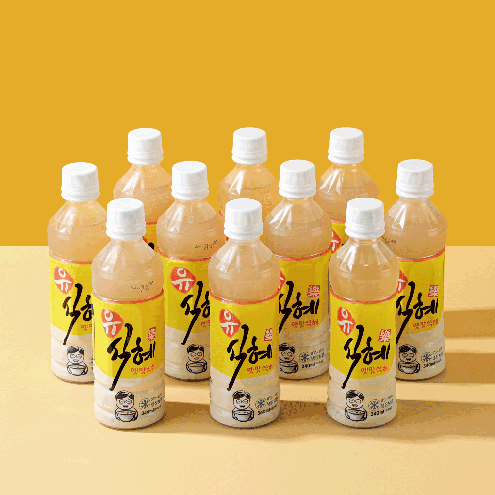 유식혜 군산 혜미 엿기름 전통 수제 식혜 340ml, 10개 - 상세 이미지 2
