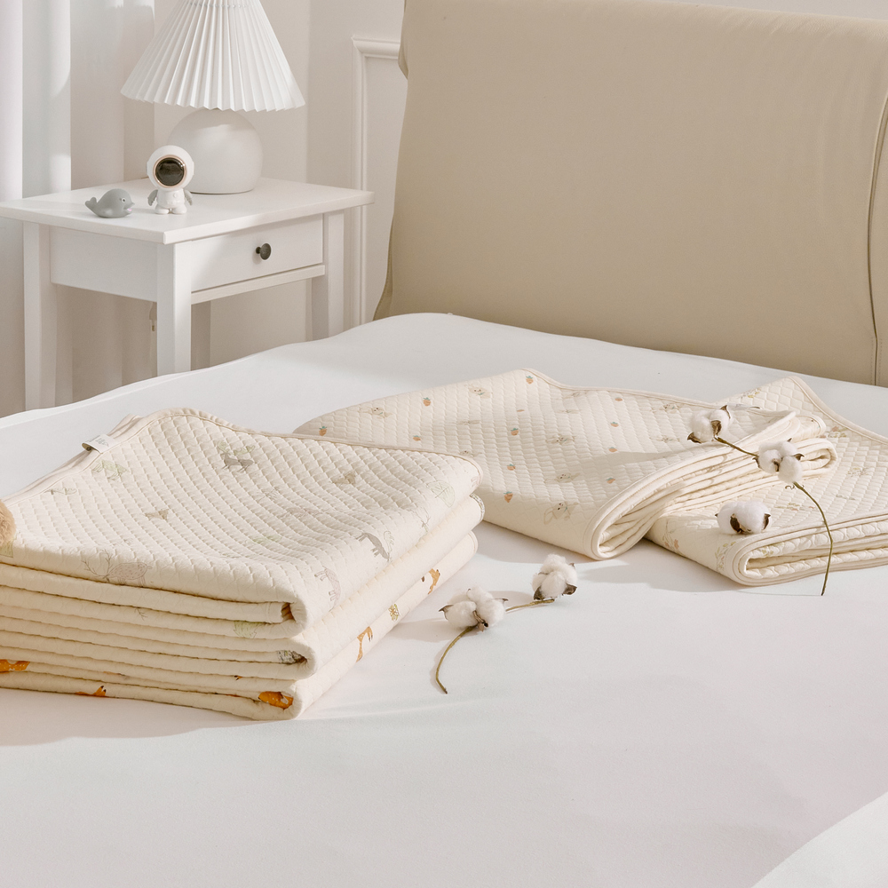 아가짱 신생아 논슬립 방수요 방수패드 당근토끼 SS (슈퍼싱글)