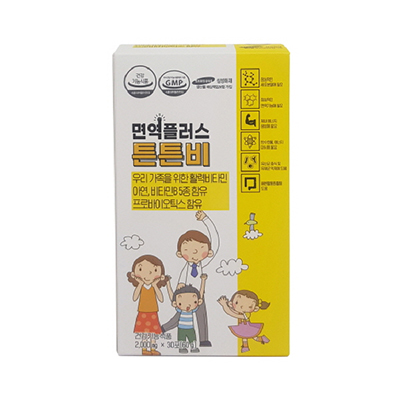 [정기구독] 면역력 영양제 면역플러스 튼튼비(1개월) 아연 비타민B 어린이 피로회복 영양제 - 상세 이미지 4