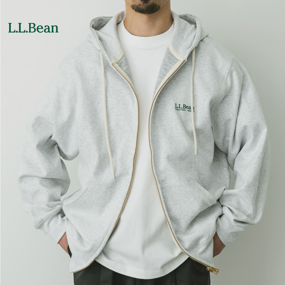 엘엘빈 L.L.Bean 포티지 후디드 투웨이 집업 점퍼 5475-1035 - 상품 이미지