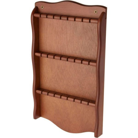 Bard's [해외]Bard's Brown Wood Wall Mountable 24 Spoon Rack, 18 H x 10.5 W 1.5 D