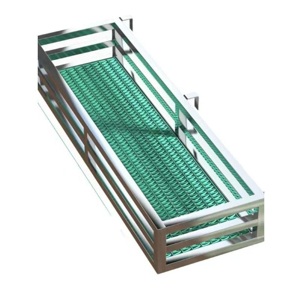스텐 베란다 화분 다육이 진열 창틀 걸이대 난간 선반 화분대 100x36x15cm 각진 304스텐 - 상세 이미지 4