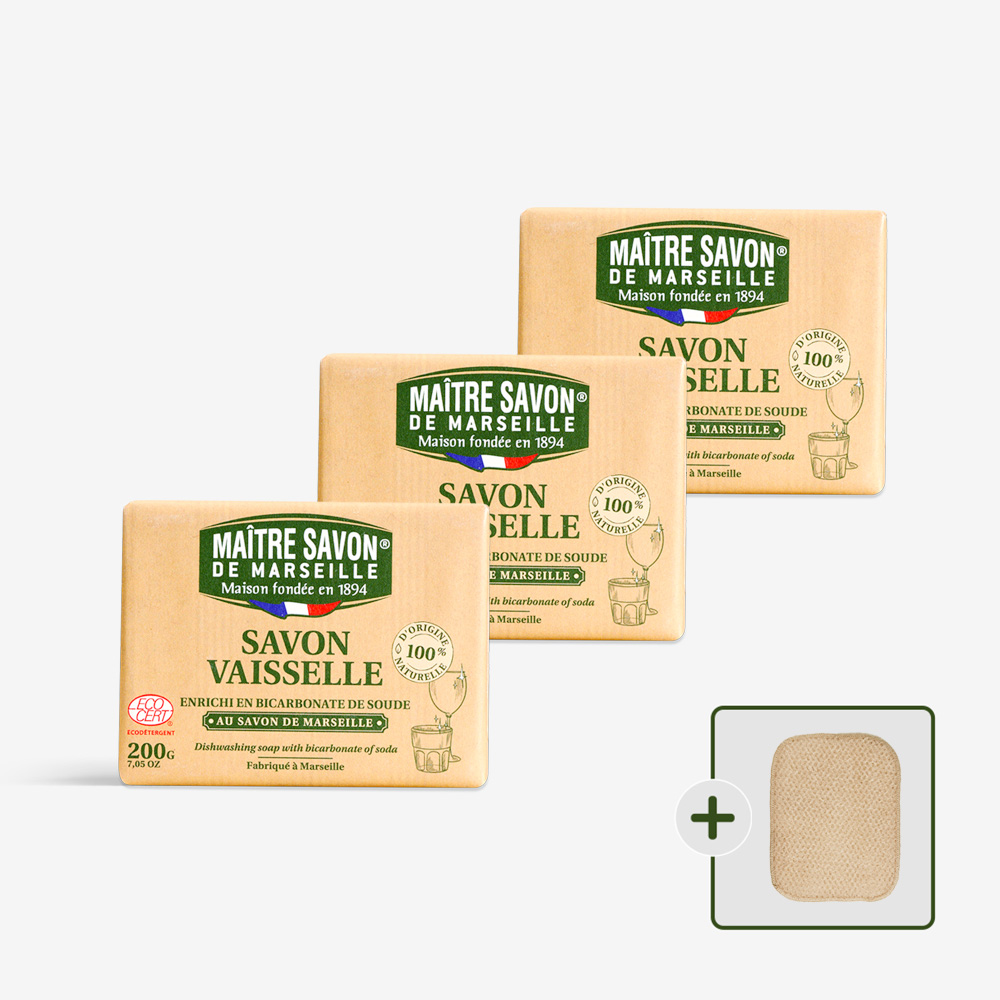 매터사봉 천연 친환경 올리브 대용량 마르세유 설거지 바 주방 비누 200g, 3개