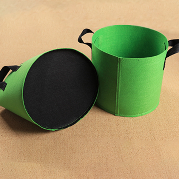 부직포화분 원형 텃밭 옥상 테라스 베란다 그로우백 친환경 숨쉬는화분 10/20/30갤런 - 상세 이미지 4