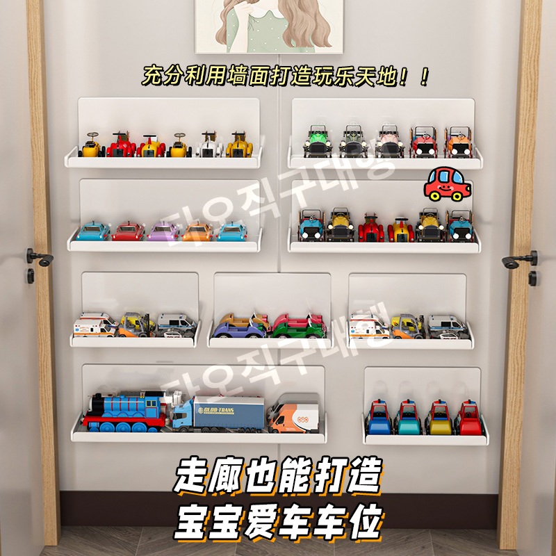 토미카정리함 디스플레이 진열장 수납 장난감 자동차 전시 보관함 정리대 투명 보관 - 상세 이미지 3