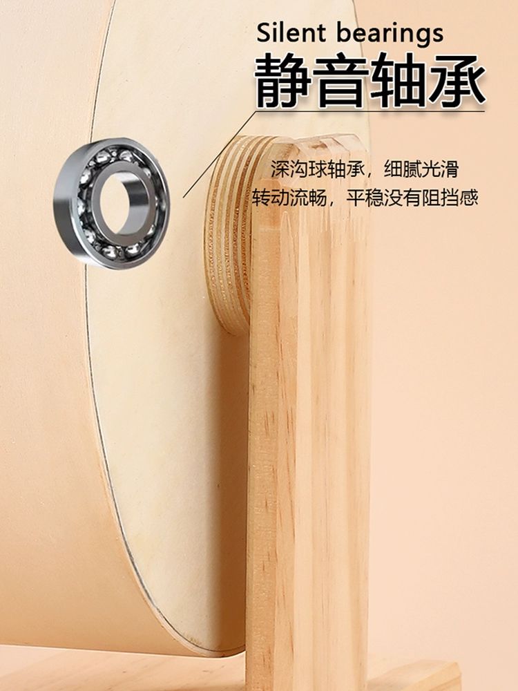햄스터쳇바퀴 저소음 장난감 쥐를 무소음 기니피그 놀이터 소형 지름15cm높이17.5cm - 상세 이미지 5