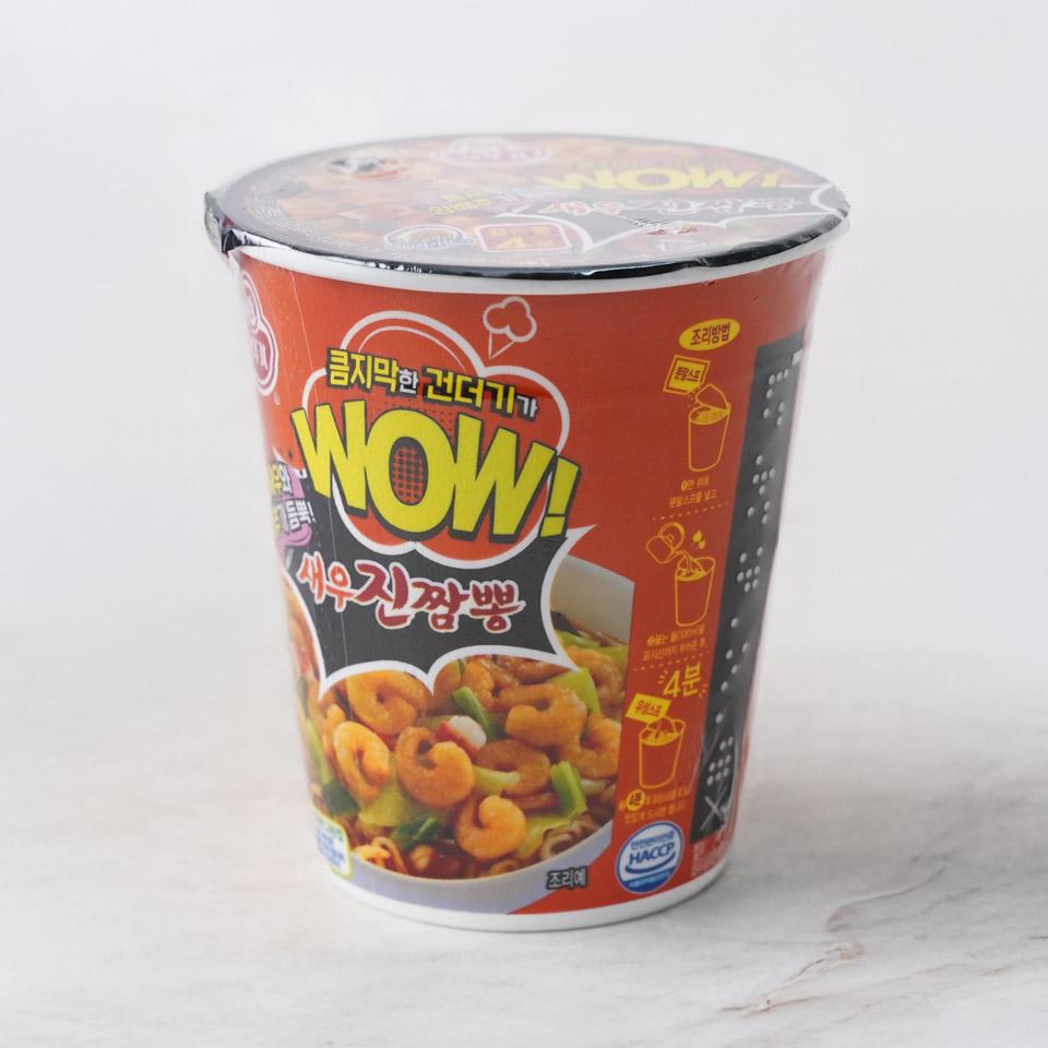 메가마트 오뚜기 WOW새우 진짬뽕 컵라면 소컵 80g - 상세 이미지 2