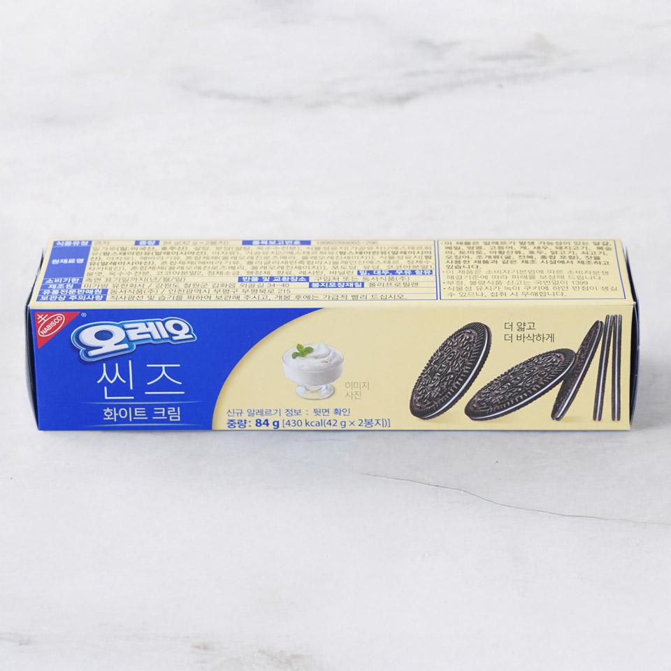 메가마트 동서 오레오 씬즈 화이트크림 84g - 메인 이미지