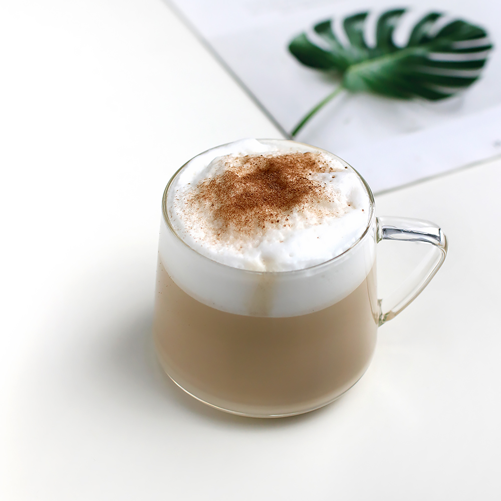 홈카페 머그 소앤홈 소요 내열유리 슬렌티드 핸들컵 500ml 4P세트 - 상세 이미지 5