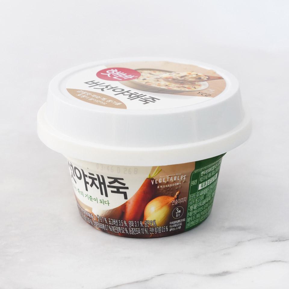 메가마트 CJ 햇반 버섯야채죽 268g - 상세 이미지 2