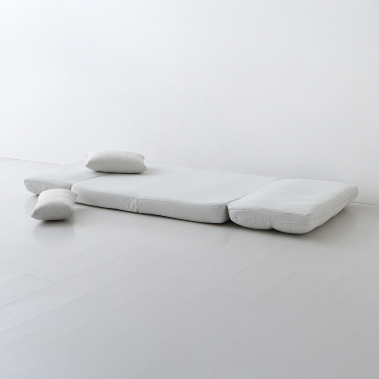 [샘플샵] HYS 2인 좌식소파 021 코모도 아이보리