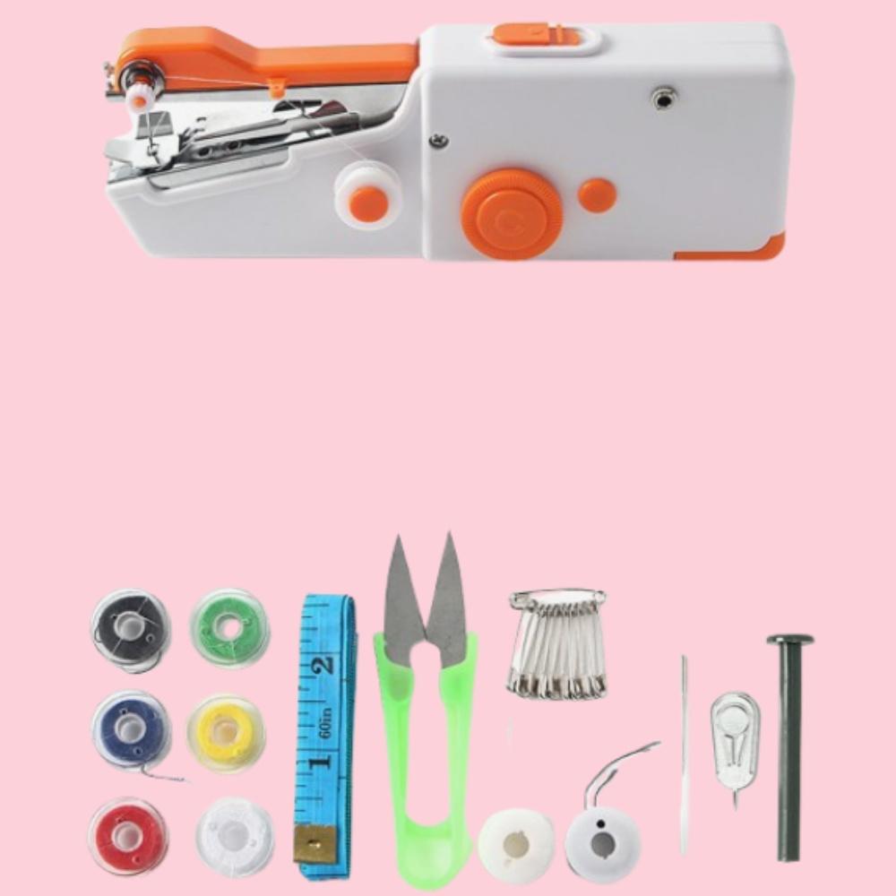 소형 자동바느질 자동미싱 휴대용재봉틀 휴대용 미싱 기