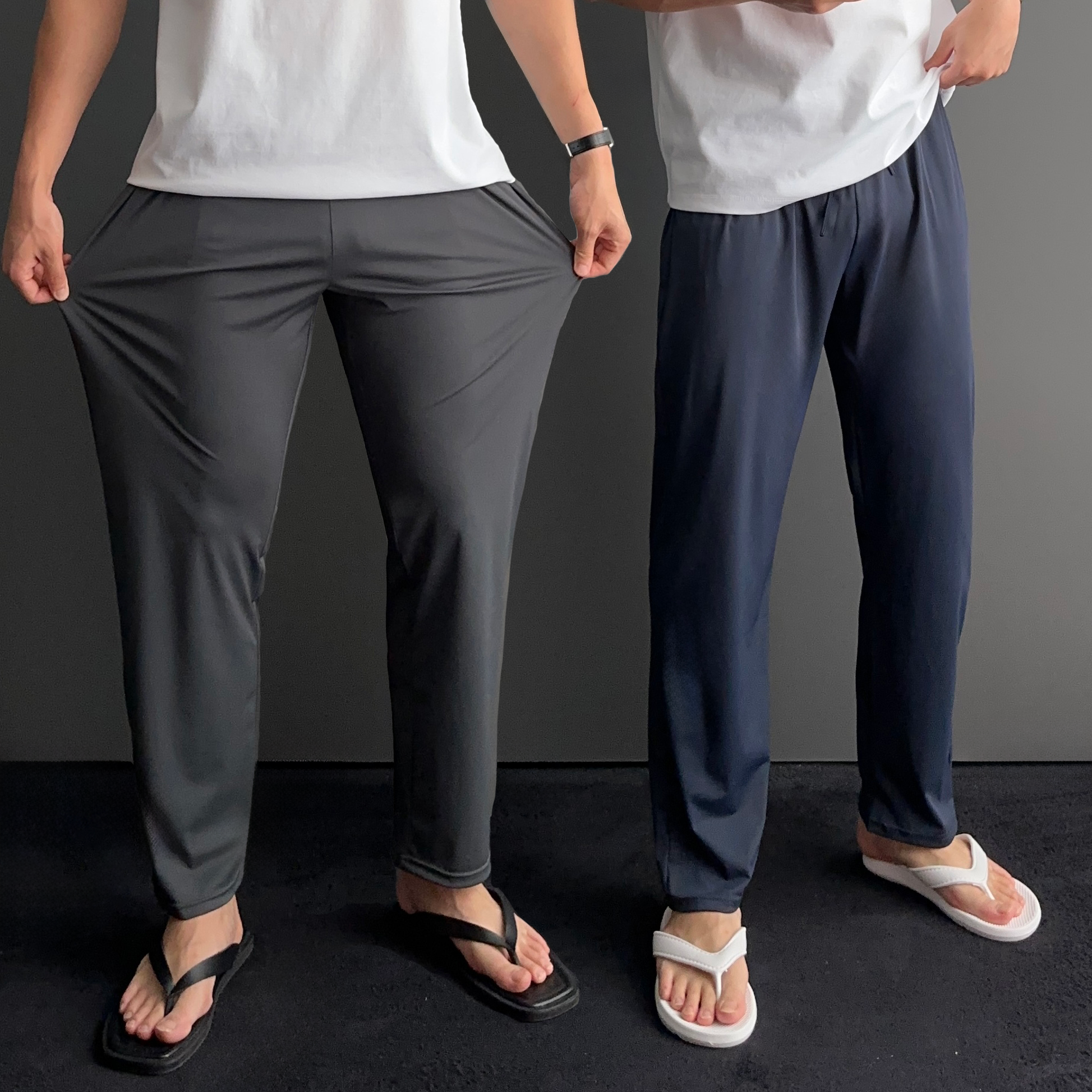 냉장고바지남성 남자냉장고바지 남자통바지 - 상품 이미지