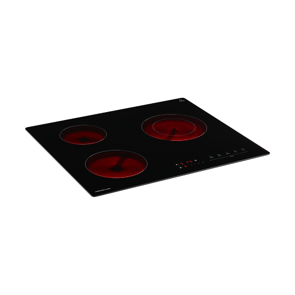 방문설치 3구 하이라이트 핫플레이트 라디언트 전기레인지 ERH1403 빌트인, 블랙