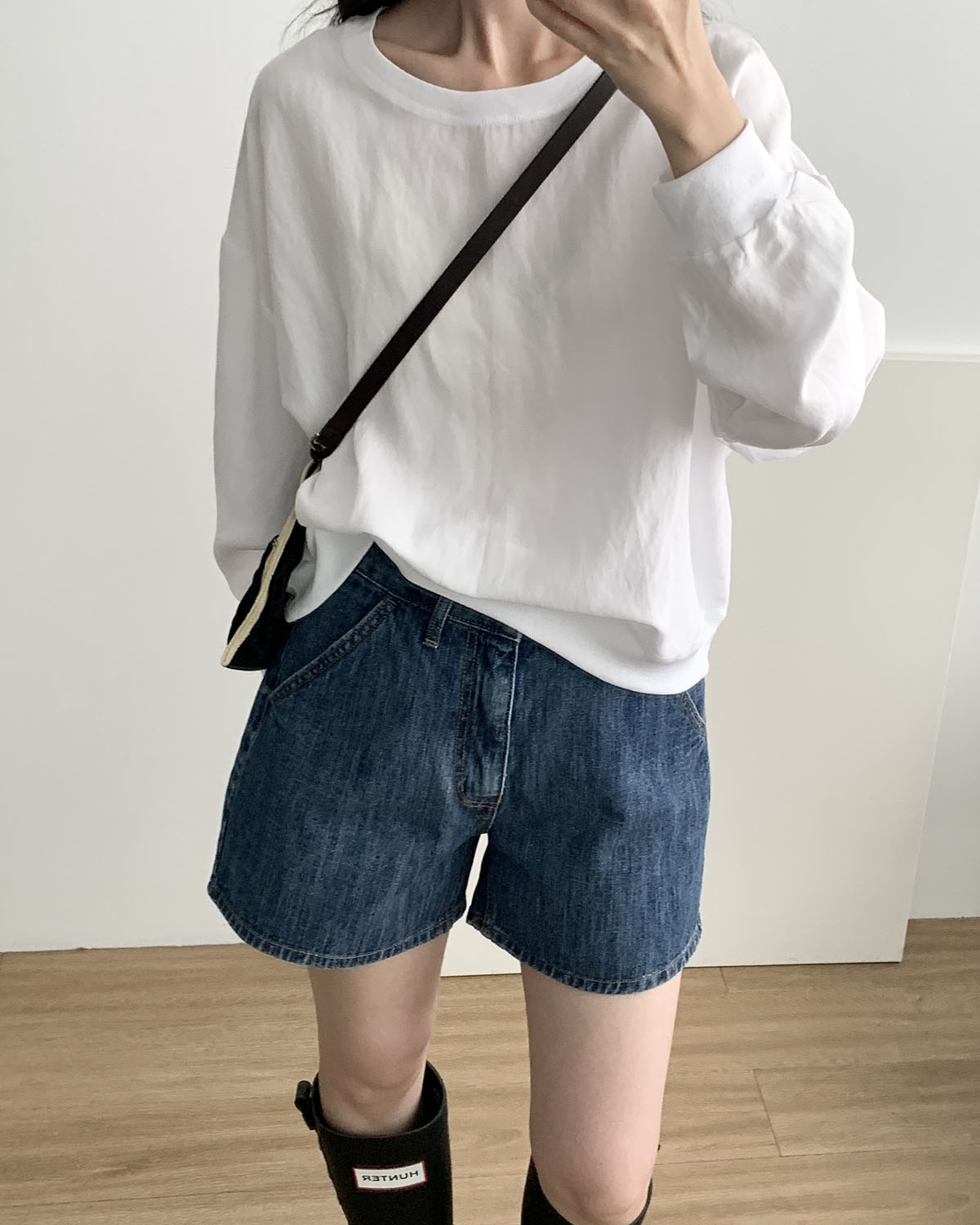 [당일발송] 린넨 맨투맨 오버핏 시원한 레이온 데일리 라운드티 웨어링무드 (2c) 이미지 2