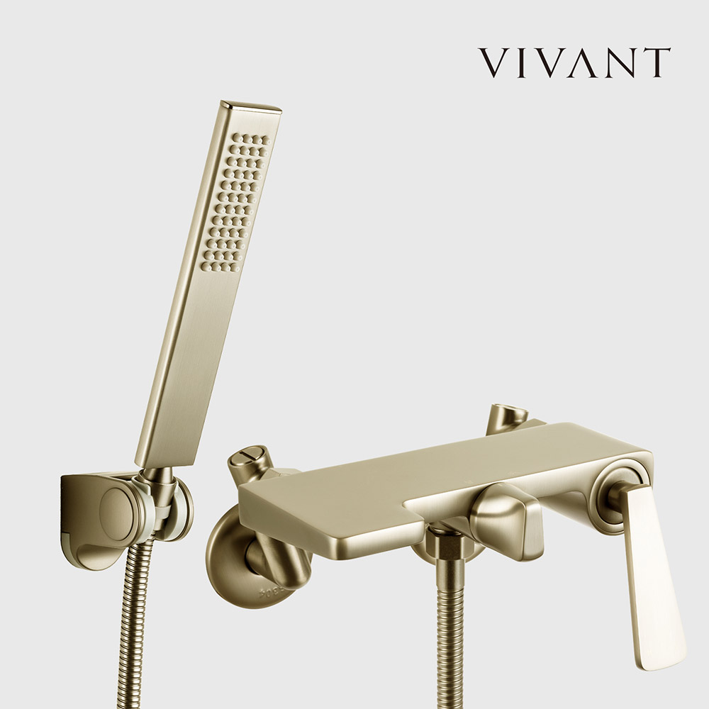 VIVANT 비반트 샤워기 RA600 MG메트그레이 골드 욕실욕조 화장실 수도수전 - 상세 이미지 2