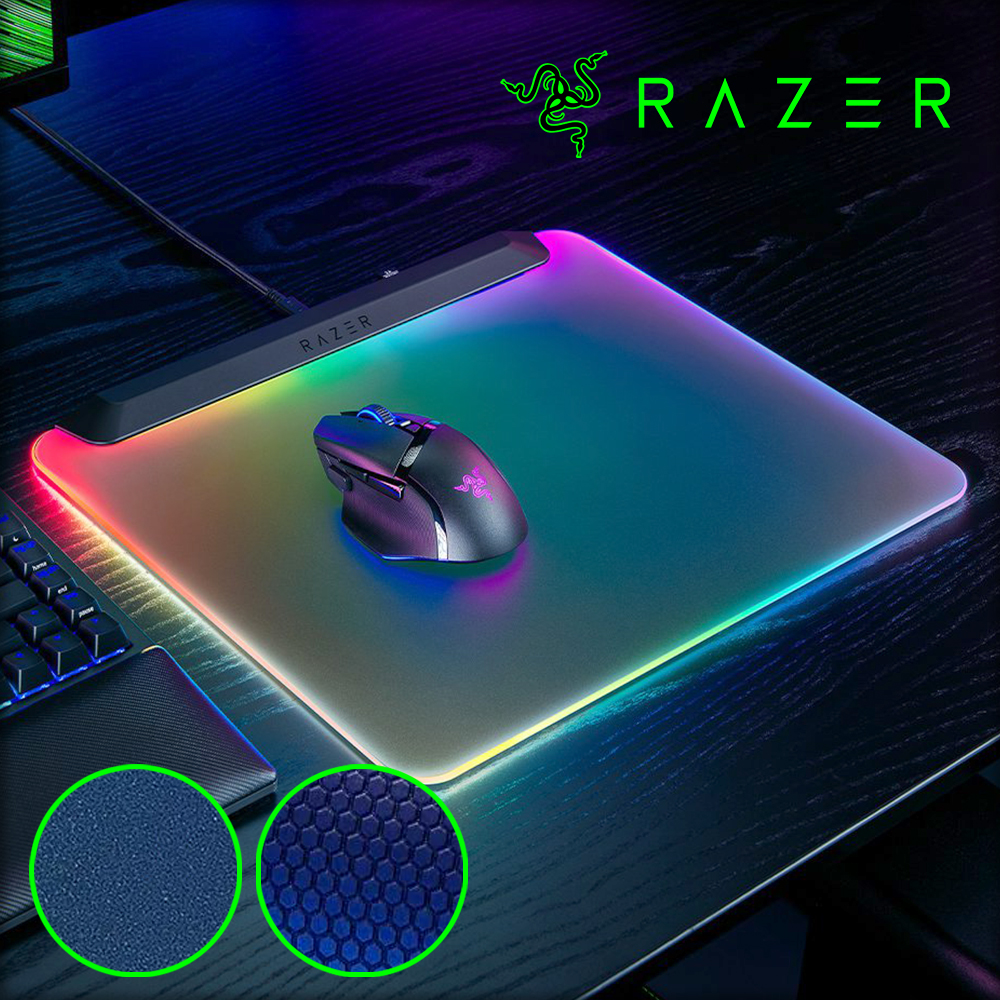 [국내정발] 레이저 파이어플라이 V2 PRO RGB 마우스패드 블랙