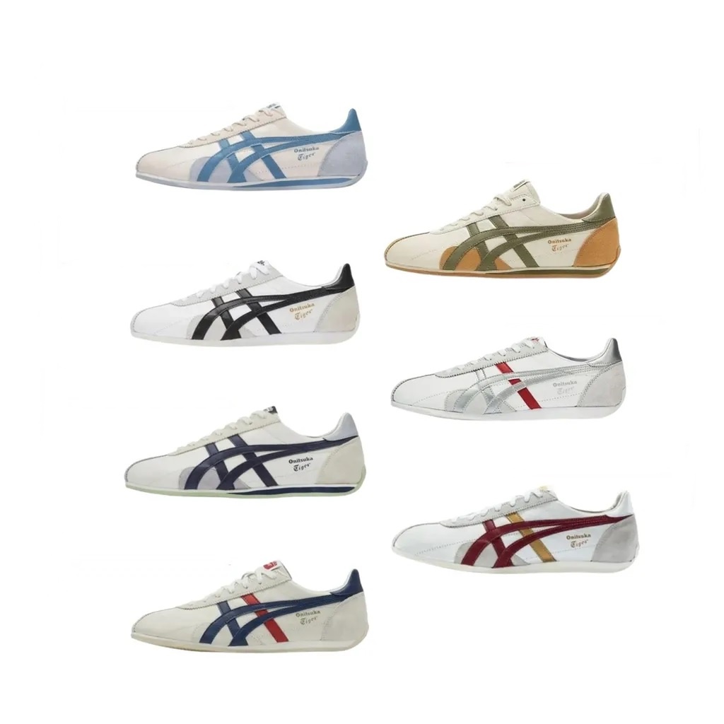 오니츠카타이거 런스파크 크림 라이트 블루 공용 7컬러