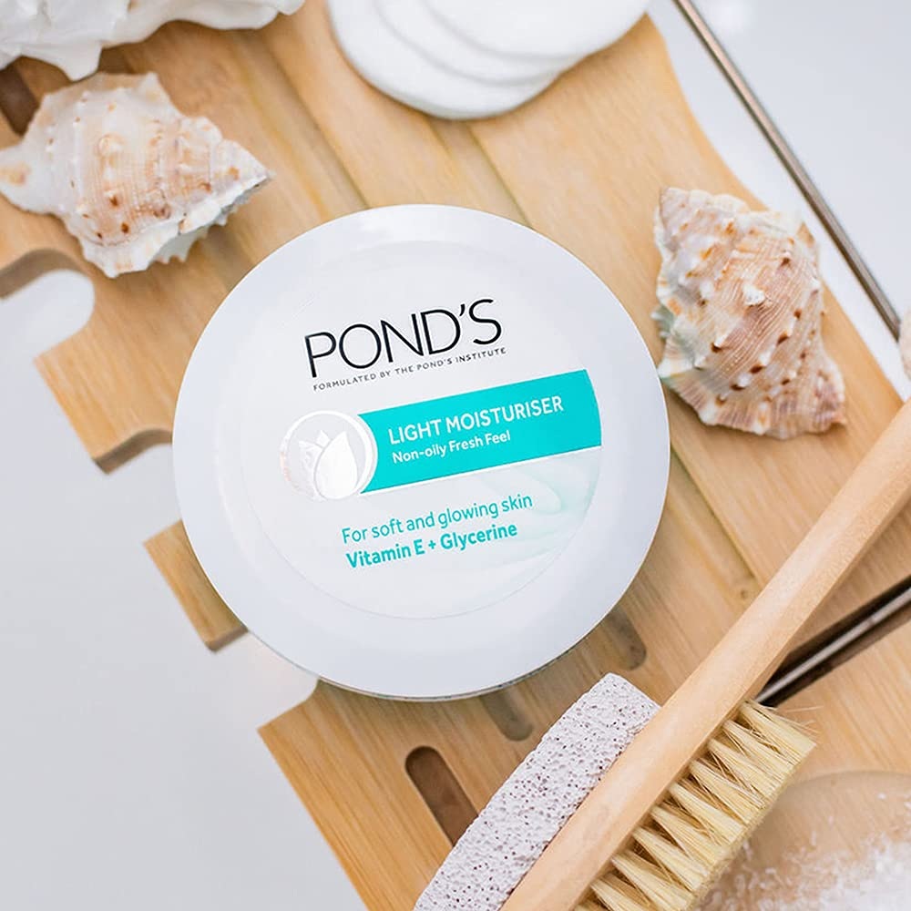 Ponds 폰즈 라이트 모이스처 150ml 수분크림 비타민E 글리세린 이미지 8