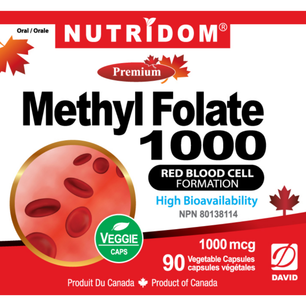 (3팩세트) 뉴트리돔 활성 엽산 메틸폴레이트 1000mcg 90캡슐 N321 - 상세 이미지 3
