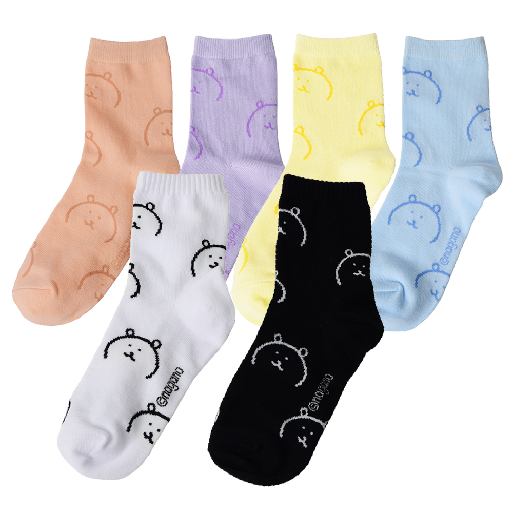 담곰이 패턴 양말 캐릭터 농담곰 삭스 나가노 굿즈