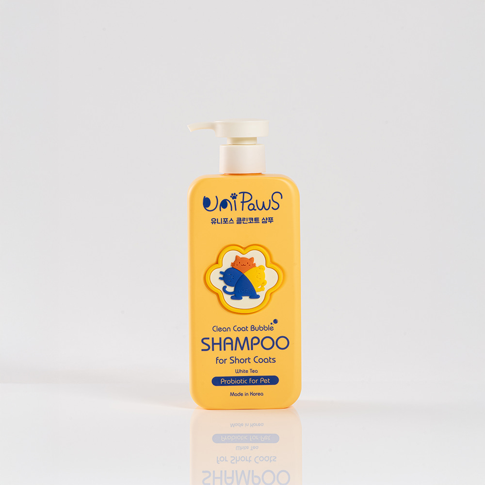 유니포스 클린코트 샴푸 500ml 단모전용 저자극 클렌징 샴푸 - 상품 이미지