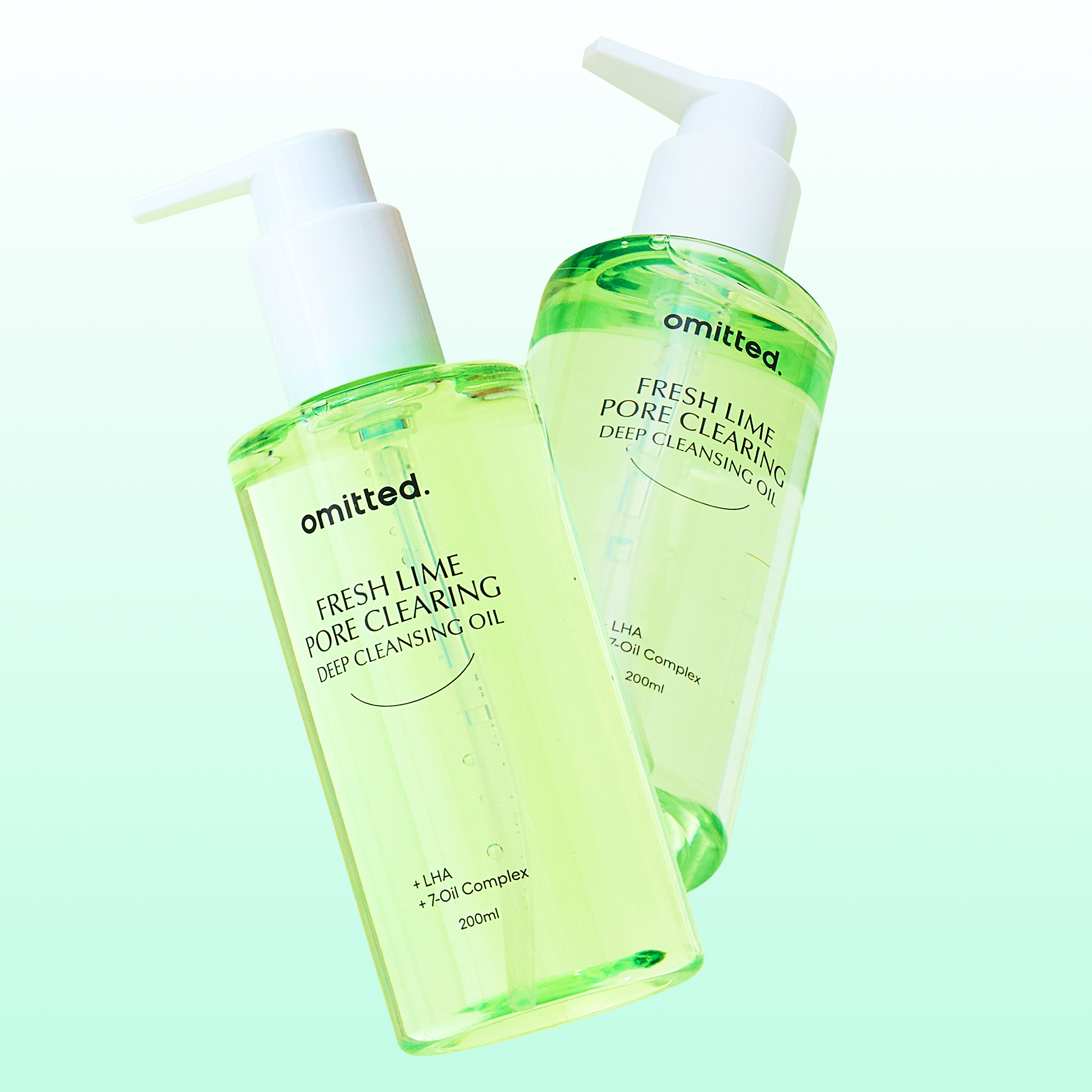 블랙헤드 피지 요철 제거 LHA 클렌징오일 200ml, 2개 - 상품 이미지