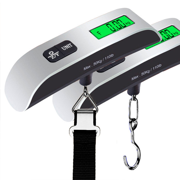 여행용 기내용 저울 캐리어 손 휴대용 측정기 무게 수화물 전자손저울 다용도 고리 - 상세 이미지 4