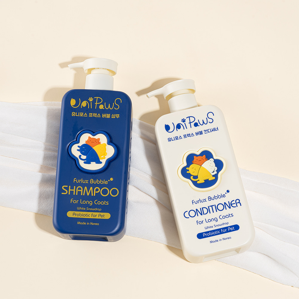 유니포스 프렉스 버블 샴푸 500ml 강아지 장모전용 - 상세 이미지 3