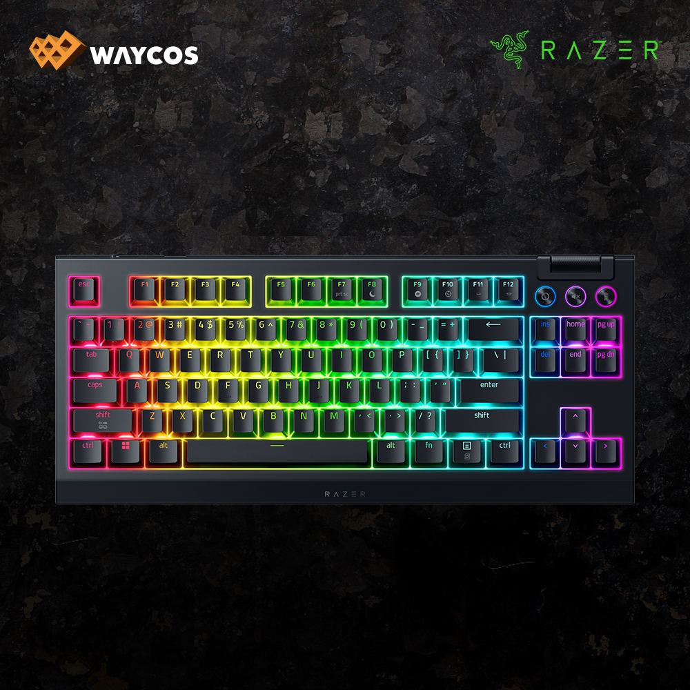 레이저코리아 Razer BlackWidow V4 TKL HyperSpeed 텐키리스 게이밍키보드 - 상품 이미지