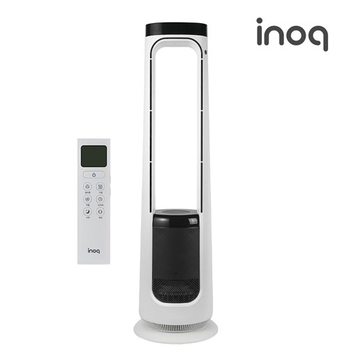 이노크아든 3in1 포름알데히드 에어가딩 리모컨 날개없는 VOC 선풍기&온풍기 IA-NF2000