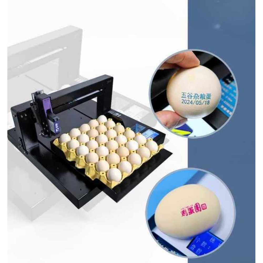 난각 인쇄기 계란 날인기 날짜 각인기 일자 표기 핑크 잉크 - 상세 이미지 2
