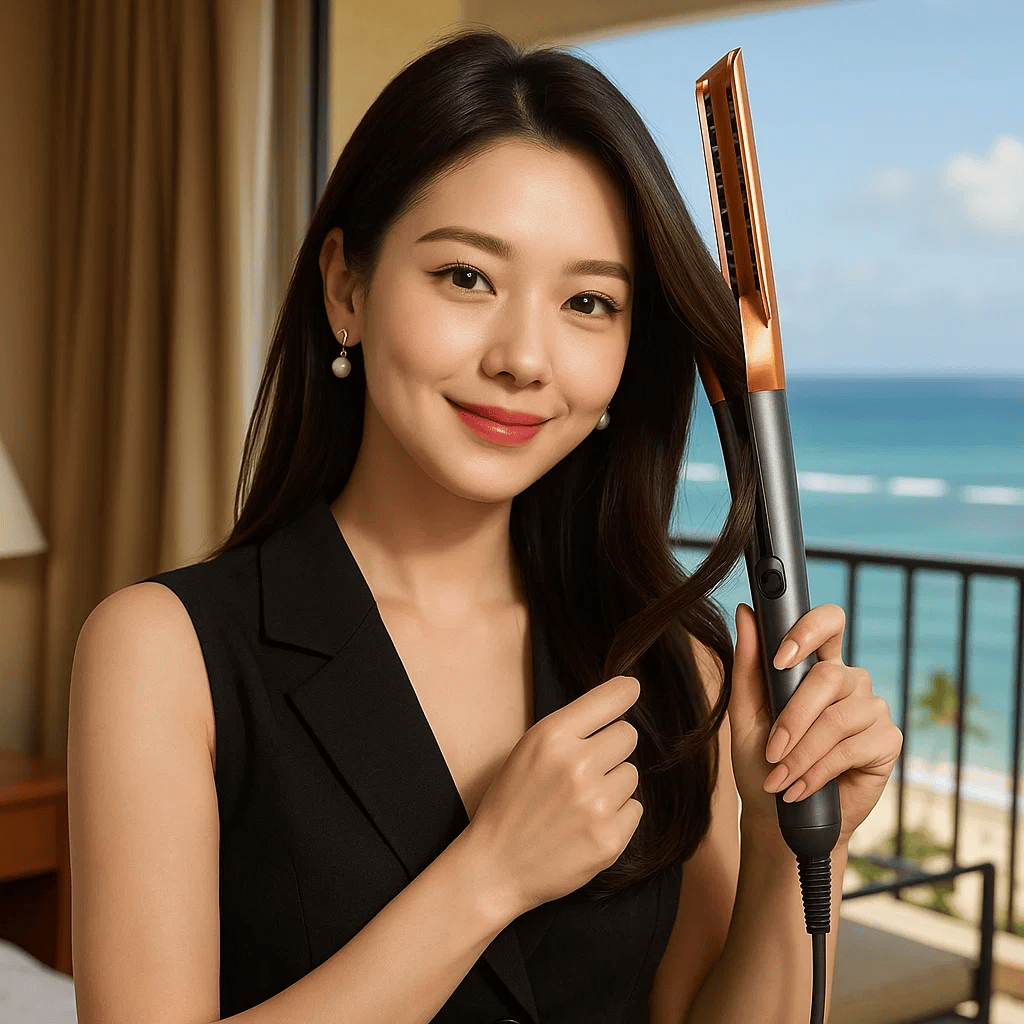 [대여] 다이슨 에어스트레이트너 110V 대여 1일 출국전날까지 집으로 도착