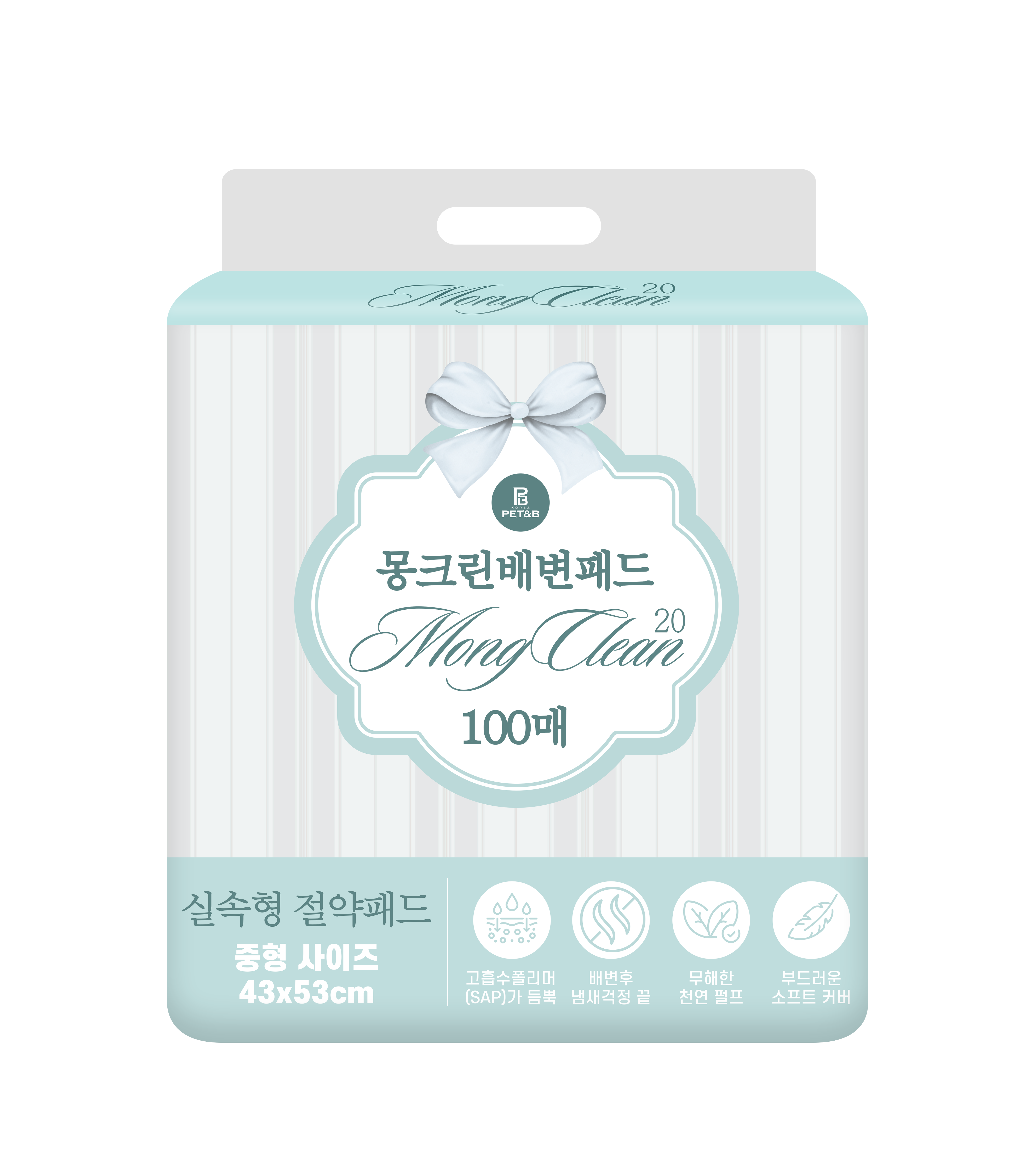 작품 강아지 배변패드 100매 배변유도 개패드 - 상세 이미지 2