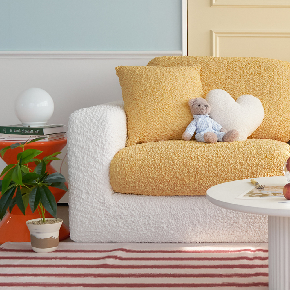 부드러운 뱀부 올핏 쇼파 쿠션커버 인테리어 포인트