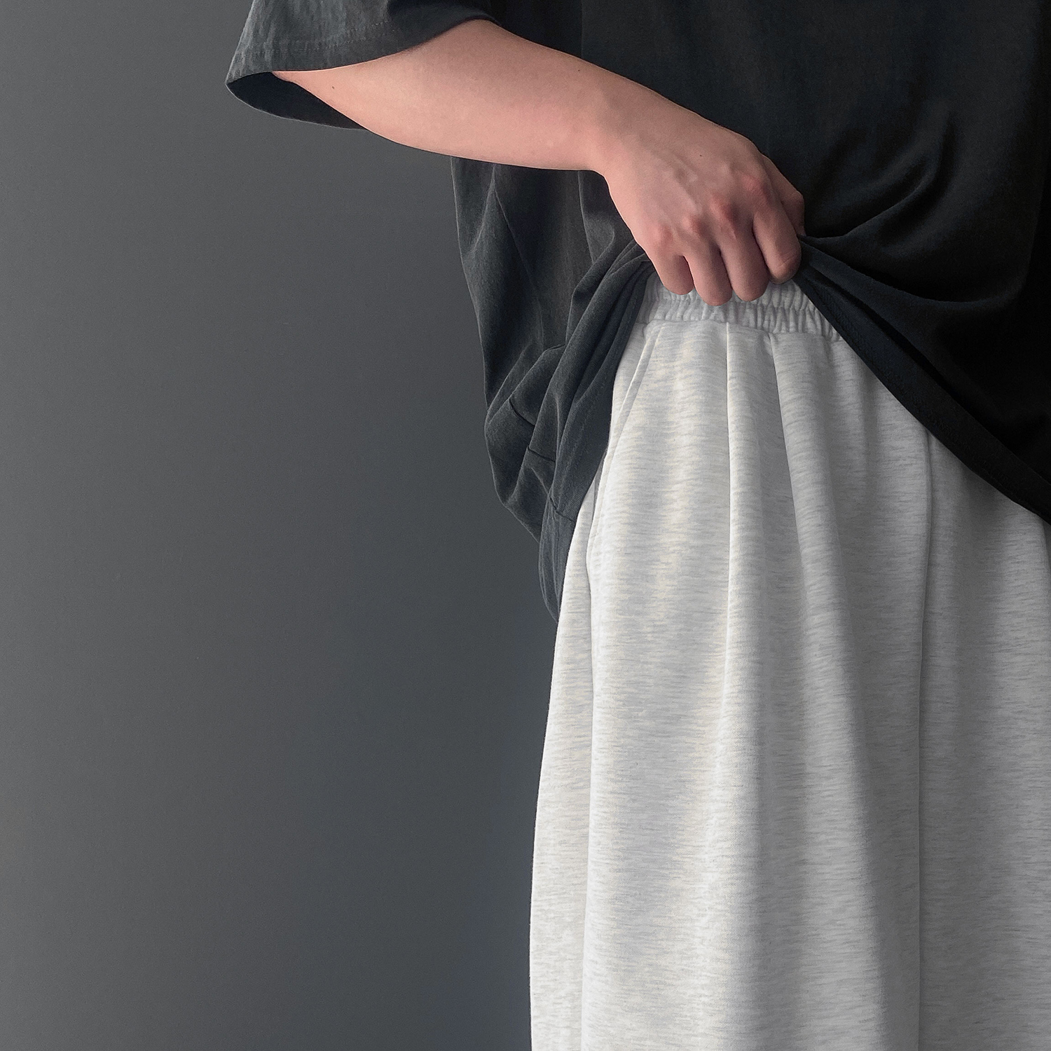 7부반바지 트레이닝반바지 회색트레이닝바지 헬스버뮤다 이미지 7